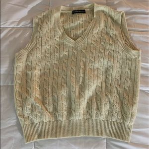 Sweater Vest Cream
